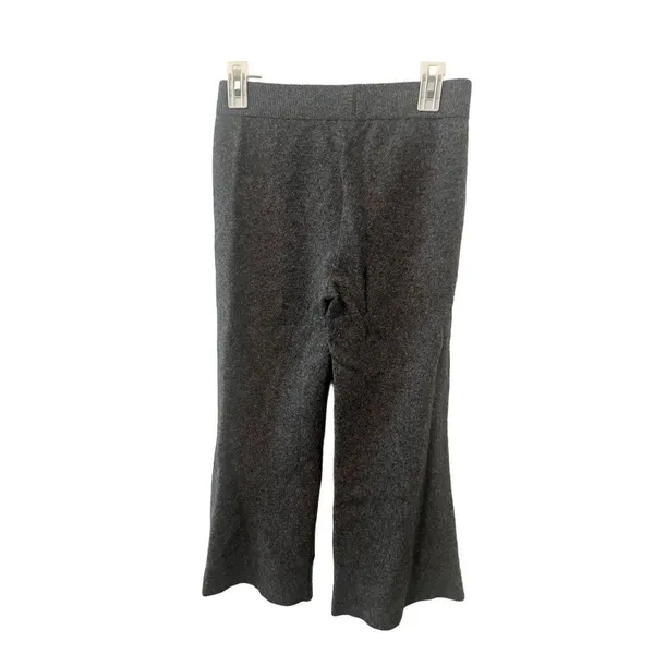 Massimo Dutti Gray Wool Pull On Capri Trousers‎ - Image 2