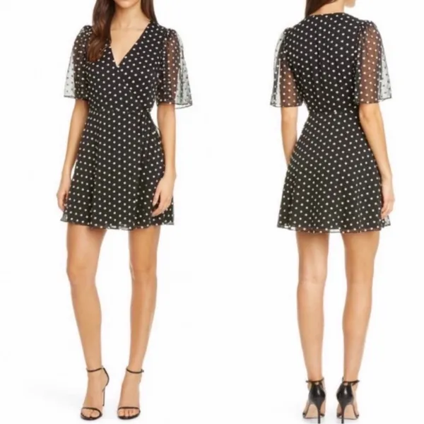 Alice + Olivia Sandra Daisy Wrap Dress 4 - Image 13