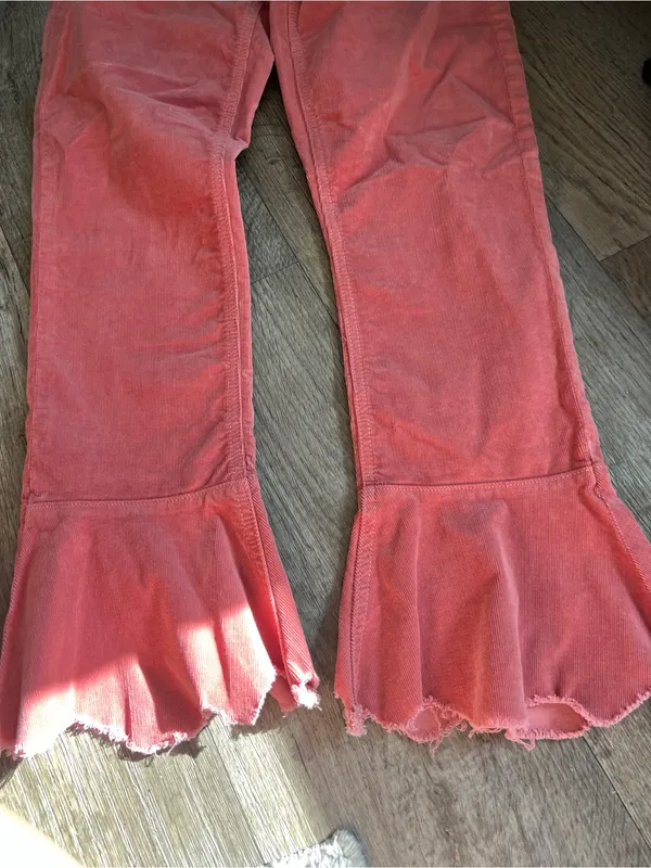 Mother The Cha Cha Chew Pink Corduroy Pants Size 28‎ - Image 10