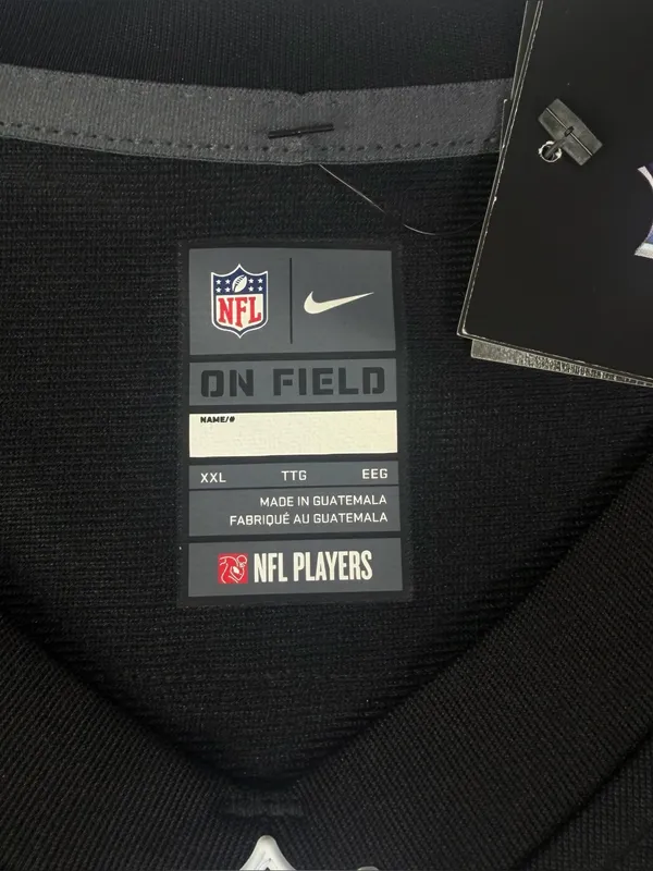NWT Baltimore Ravens J.K. Dobbins Nike Home Black On Field Jersey Womens Sz 2XL - Image 5