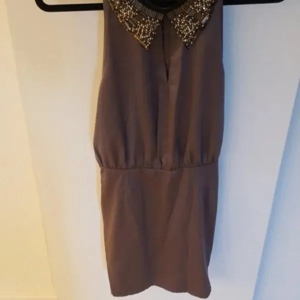NWT H&M Sleeveless silver‎ dress - Image 6