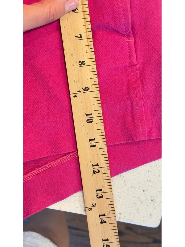 Lilly Pulitzer Sloane 5” Stretch Shorts Passion Pink Magenta Size 6 Preppy - Image 14