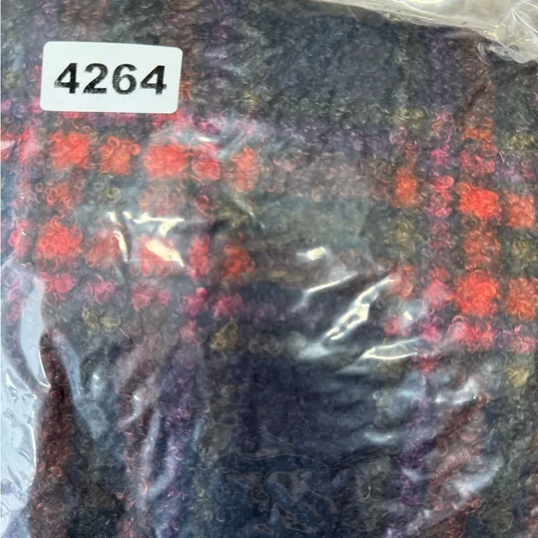 Anthropologie Porridge Plaid Sherpa Fleece Pullover‎ Sweater xs - Image 5