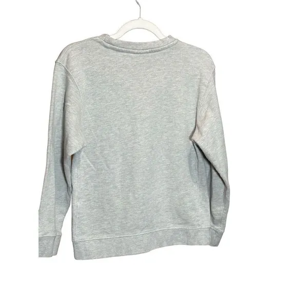 Vintages y2k Nike women’s light gray pullover‎ sweatshirt size L early 2000s - Image 2