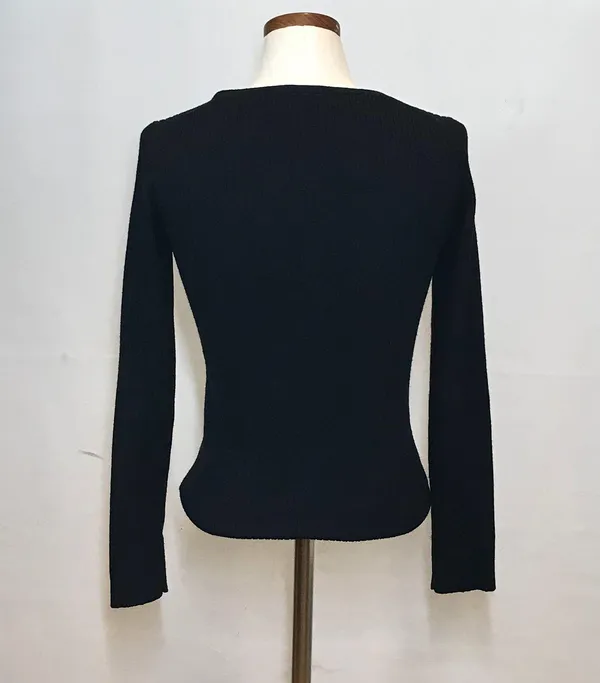 Women’s Black Sweater - Image 3