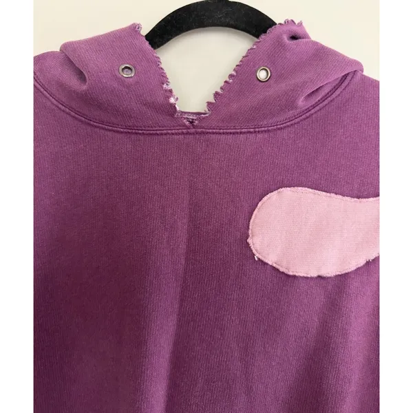 Free People It's A Vibe Hoodie Purple Women's Size Small - Image 3