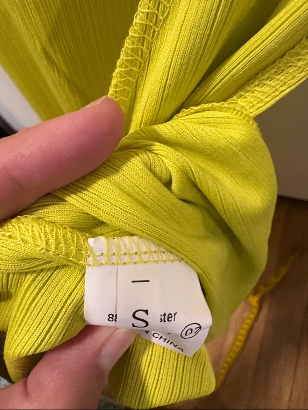 Chartreuse green strappy maxi dress - Image 8