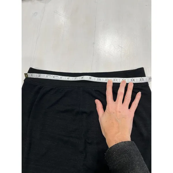 GAP Black A-Line Skirt Classic Knee Length Office Wear‎ Versatile - Image 5