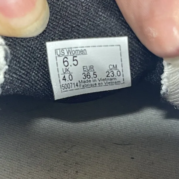 Vans Classic Slip-On Black/White Canvas Skate Shoes Women’s Size 6.5 - Image 8