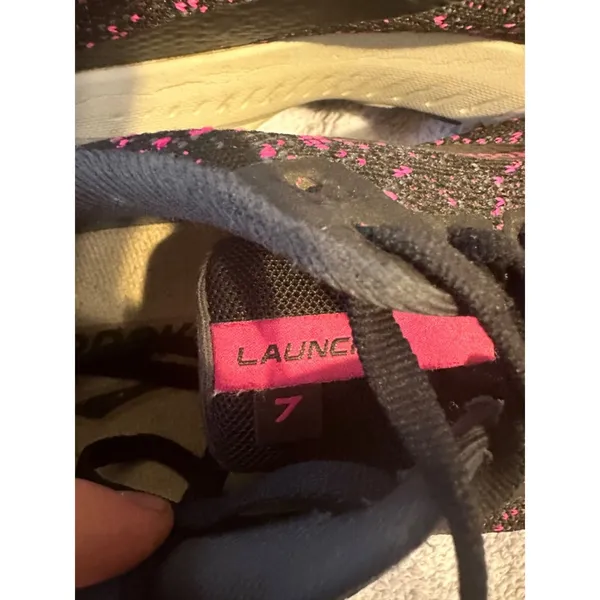 Brooks‎ Launch 7 Running Shoes Black Pink Athletic Sneakers Womens 9.5 - Image 5