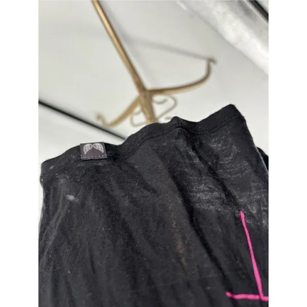 Victoria’s Secret Supermodel Essentials Black Logo Tee XS Y2K - Image 5