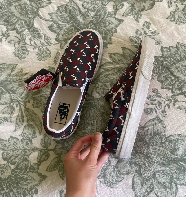 J. Crew x Vans Astro Print Classic Slip-On Sneakers - Image 4