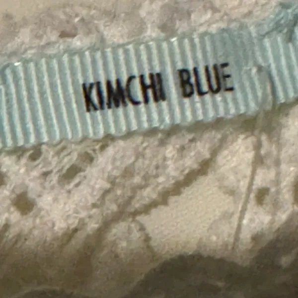 Kimchi Blue Crochet Lace Dress XS White Lined Sleeveless Shift NWT - Image 7