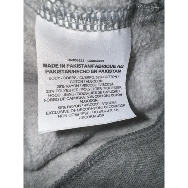 Nike Hoodie‎ Women XS Graphic Swoosh Fleece High Neck Pullover - Image 7