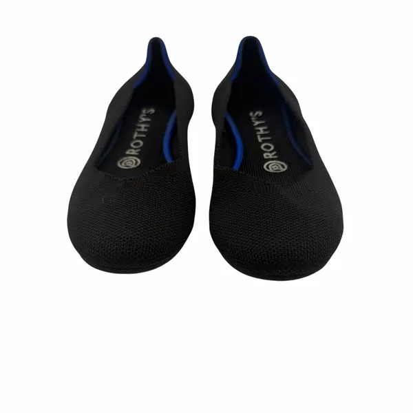Rothy’s The Flat Black Round Toe Slip On Size 6 Knit Comfort Classic‎ Washable - Image 13