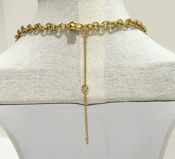Coach Gold Heart Charm Necklace NWT - Image 4