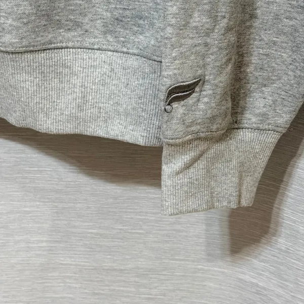 Fabletics Womens Go-To Hoodie Light Grey Heather Oversized XXL/1X LS2357069-3813 - Image 4