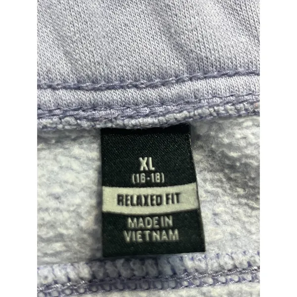 Carhartt Relaxed Fit Jogger Sweatpants Women XL Lavender Fleece Loungewear Work - Image 5