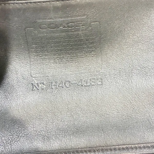 Vintage Coach Soho Black Waverly 4133 Small Tote Handbag Gold Hardware - Image 5