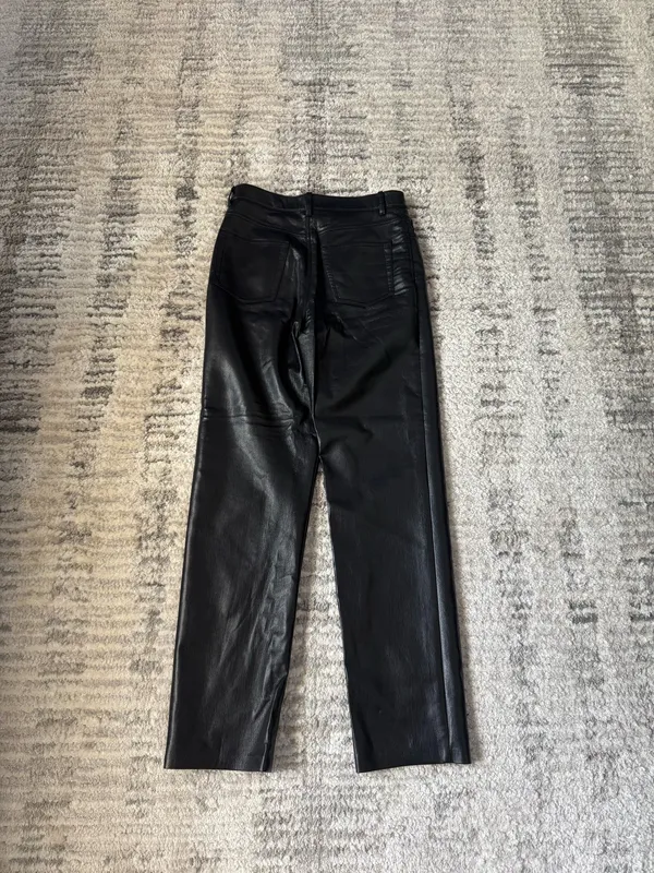 Aritzia Melina Pants Leather - Image 4