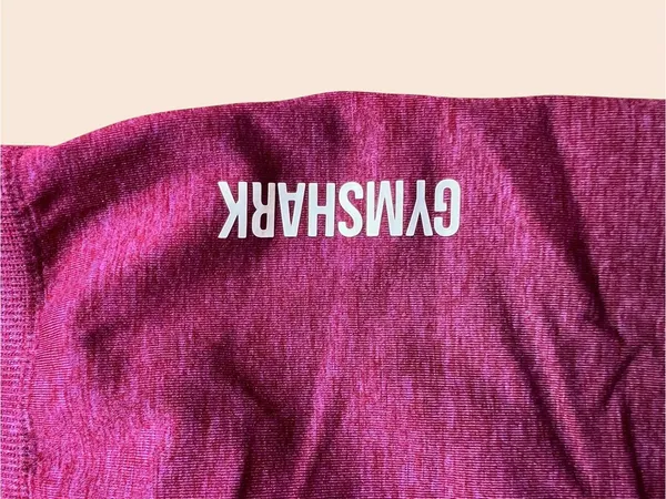 GYMSHARK ADAPT OMBRE SEAMLESS SHORTS Red - Image 4