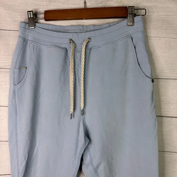Vuori Womens Laguna Lounge Pant 2.0 Joggers Light Blue Size Small vw437 - Image 4
