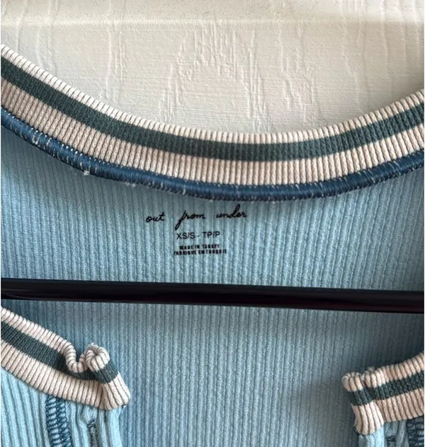 Blue Urban Outfitters Out From Under Top - Image 3