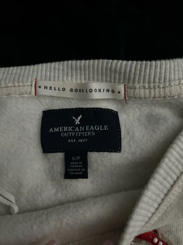 Embroidered American Eagle Christmas Sweater - Image 6