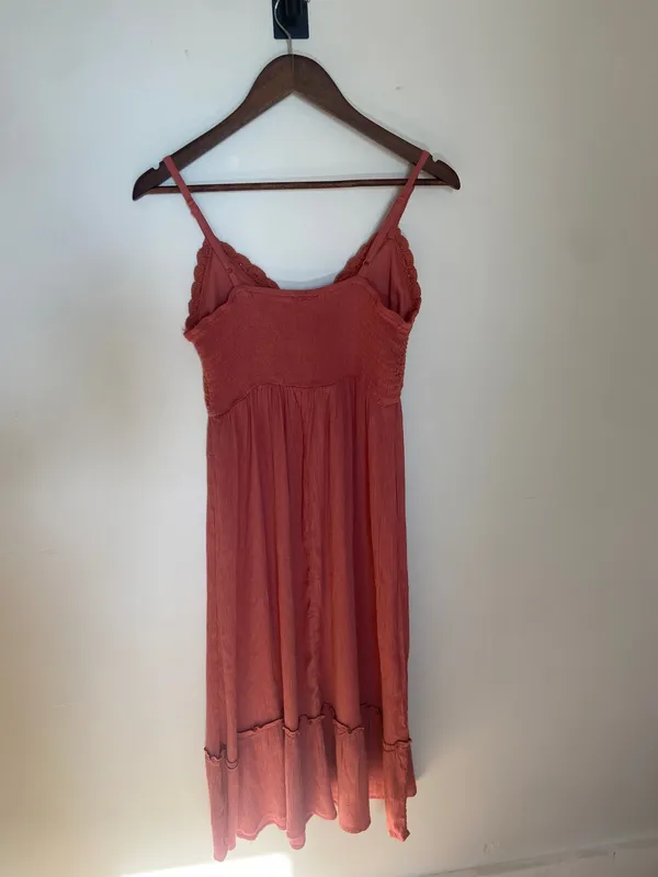 Crochet Top Maxi Dress - Image 3