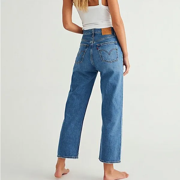 Levi’s Ribcage Straight Ankle Jeans - Image 2