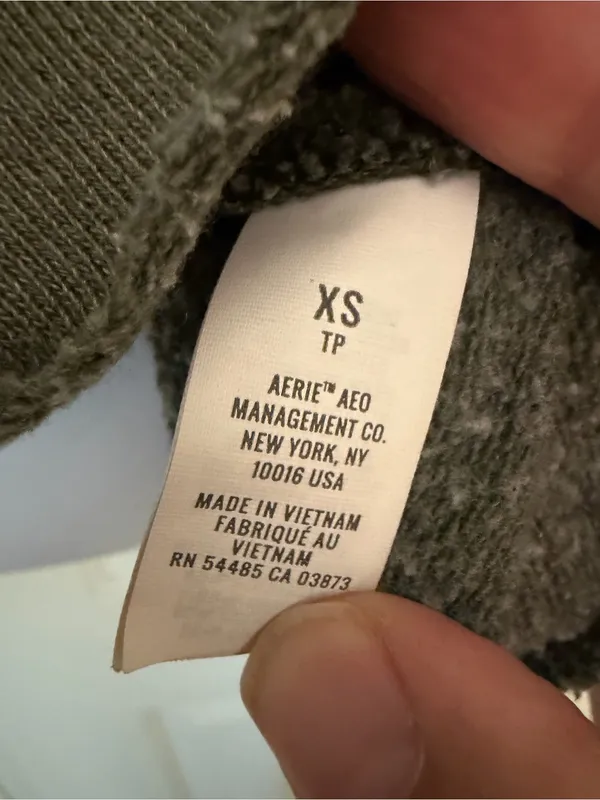 Aerie Oversized Cowl Neck Pullover XS - Image 3