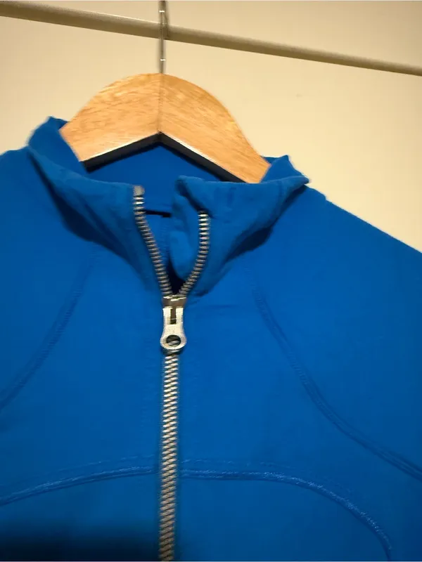 lululemon athletica Bright Blue Full-Zip Jacket - Image 2