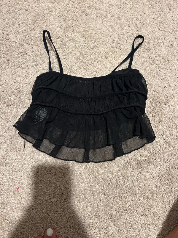 Urban Outfitters Top Black - Image 2