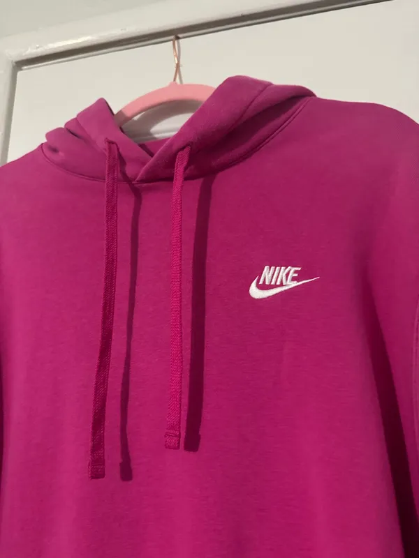 Pink Nike Hoodie - Image 2