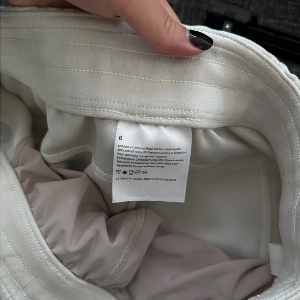 Lululemon Softstreme High-Rise Pant Bone Cream White Wide Leg Lounge Sweats - Image 8