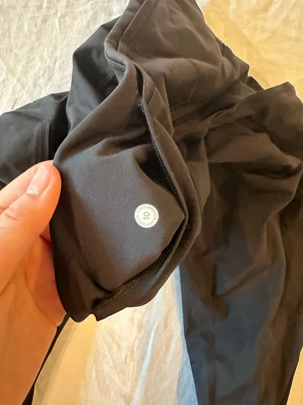 Lululemon Black Leggings Capri Women’s - Image 4