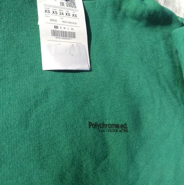 Pull & Bear Gorgeous Green Hoodie XS. - Image 9