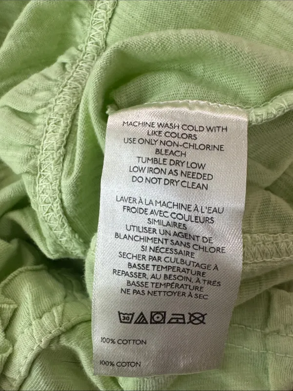 NWT Pilcro Green Ruched Short Sleeve Tee - Image 7