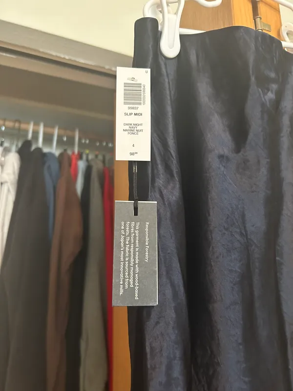 Aritzia Babaton Slip Midi Skirt - Image 3