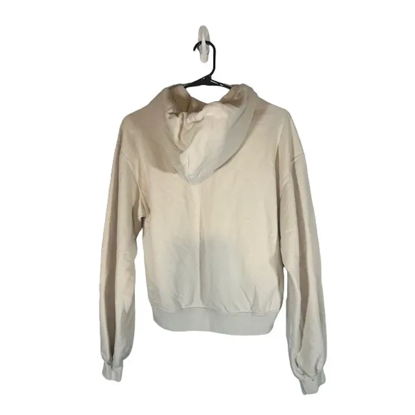 Abercrombie & Fitch Women’s Beige Hooded Pullover Sweatshirt Long Sleeve Size XS - Image 2