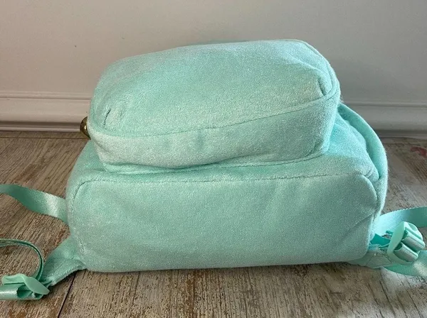 Stoney Clover Lane x Target NWT Mint Green Terry Backpack Full Size Beach Pool - Image 6