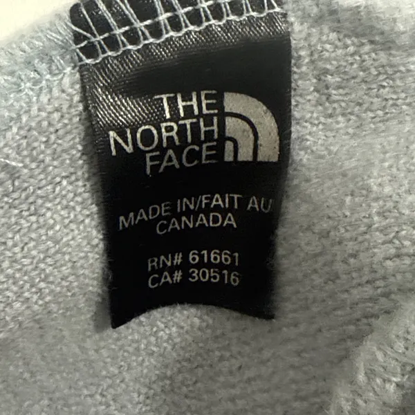 The North Face 100% Wool Blue Stripe Ski Hike Outdoor Warm Beanie Hat‎ Toboggan - Image 6