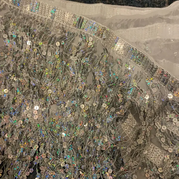 Brand new sequence skirt Silver - Image 3