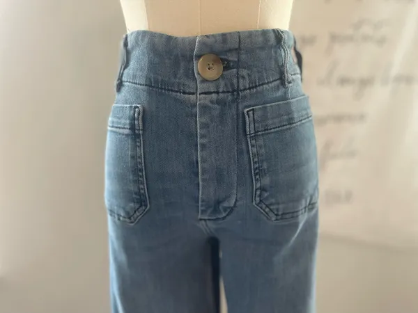 Maeve Anthropologie “The Colette” Wide Leg Pants Size 24 - Image 4