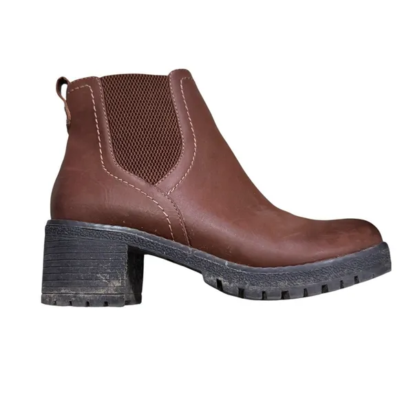 Eastland Tamara Women's 8.5 Black Leather Chelsea Boots Slip On Ankle Classic - Image 2