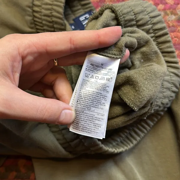 GAP ARMY GREEN MODAL JOGGER SWEATPANTS - Image 4