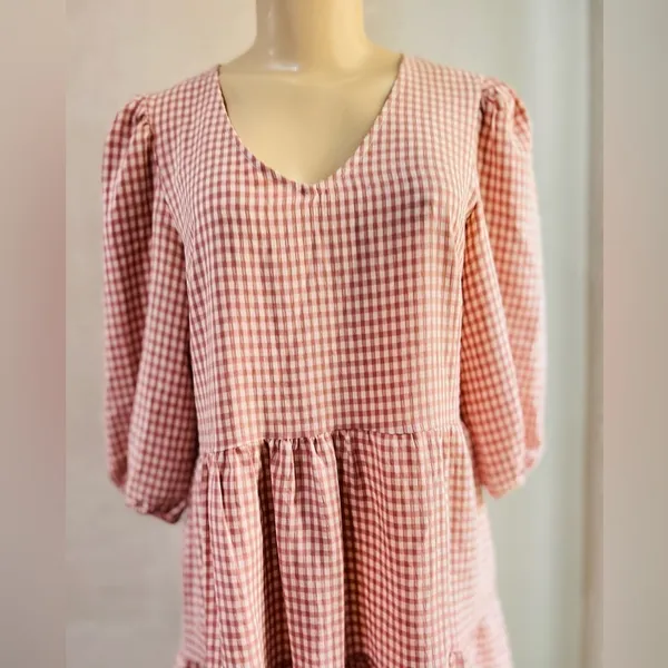 Petal and Pup mini size 4 dress puffy sleeve romantic , bohemian , western chic - Image 6
