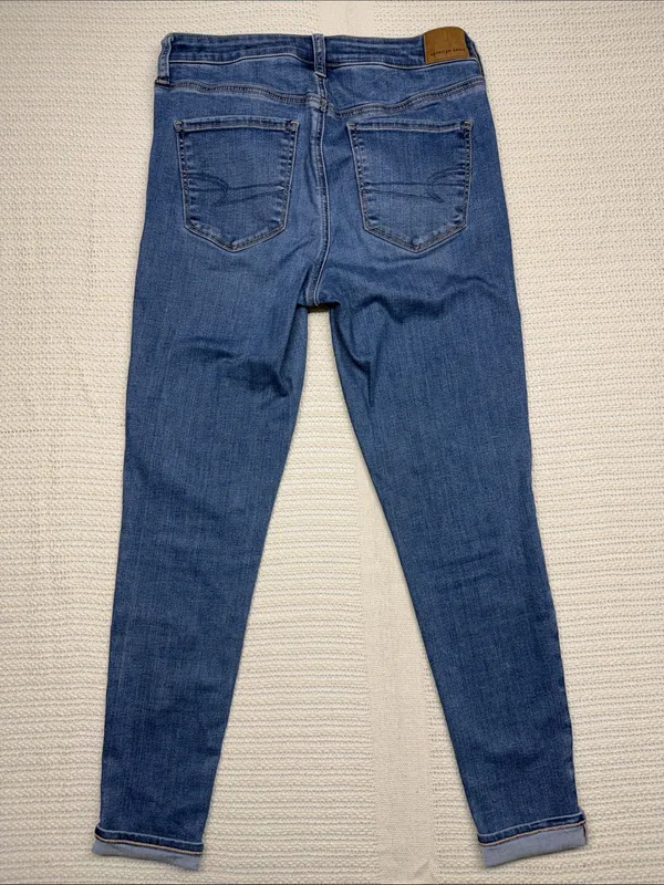 American Eagle Outfitters Women’s Next Level Stretch High-Rise Jeggings - Image 2