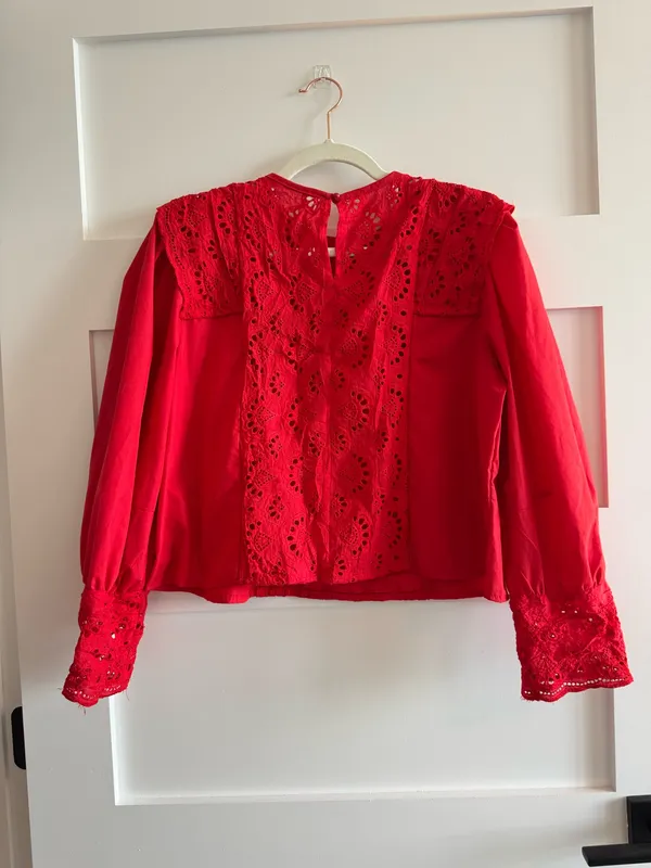 Red blouse - Image 2