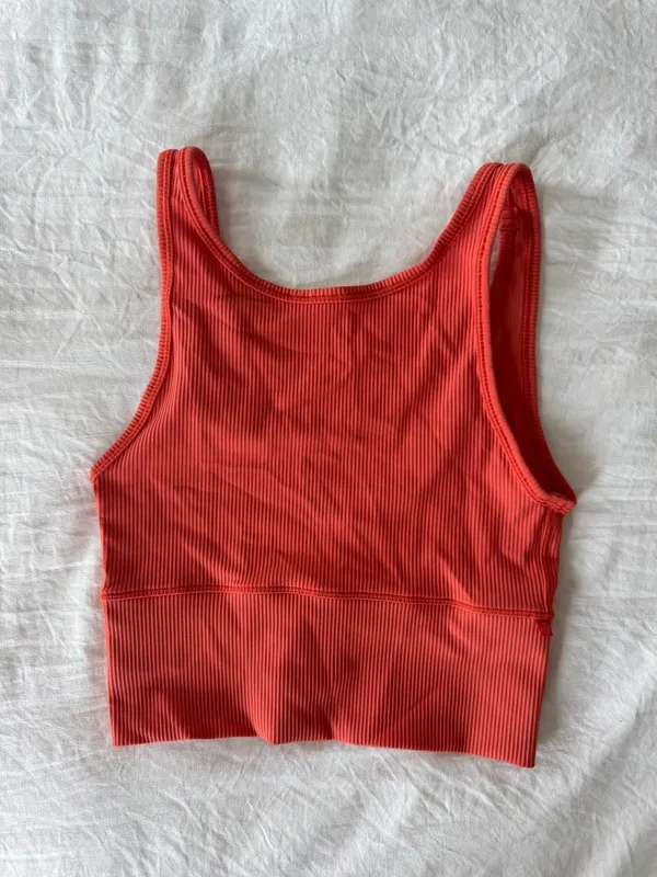 Lulu Reversible Tank Red Size 2 - Image 3